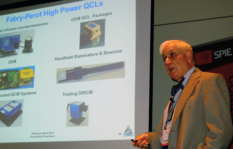 Kumar Patel describes QCL advances at Pranalytica.