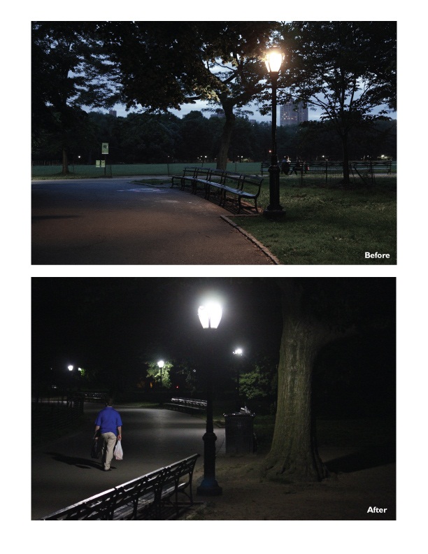 Central Park: lighting upgrade