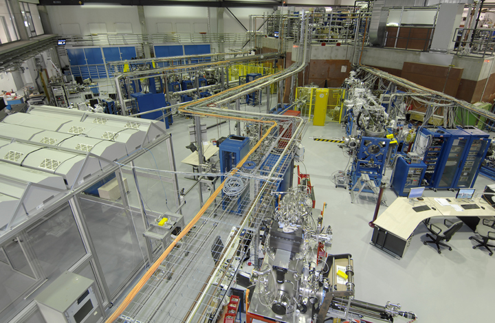The new EUV beamline at the Metrology Light Source.