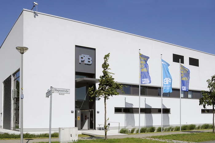 PTB's Metrology Light Source building in Braunschweig.