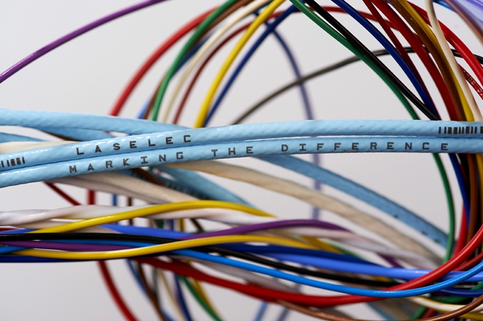 Top marks: Laselec has developed a marking method based on laser-marking.