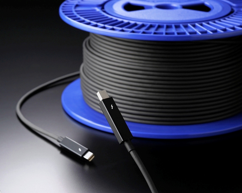Thunderbolt goes optical (and long distance)
