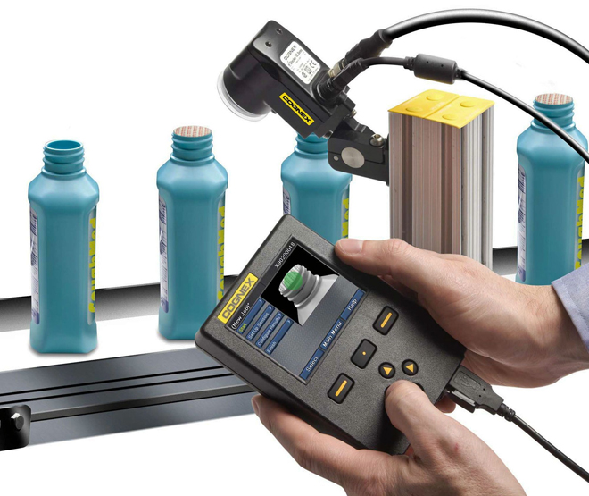 Check mate: Cognex's Checker 4G machine vision system.