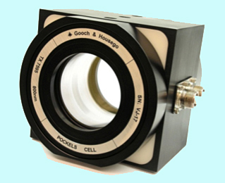 A Pockels cell from Gooch & Housego.