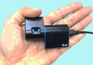 The compact GasSensor is claimed to be insensitive to drift.