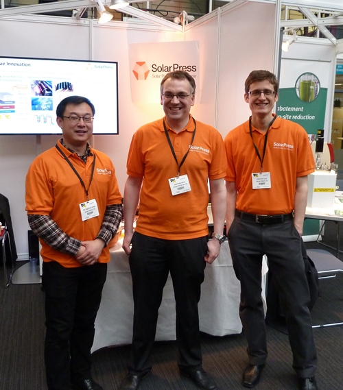 Solar Press team at Innovate UK
