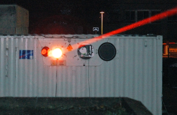 KIT's Teramobile Ti-Sa CPA chain laser is the first mobile terawatt-class system.