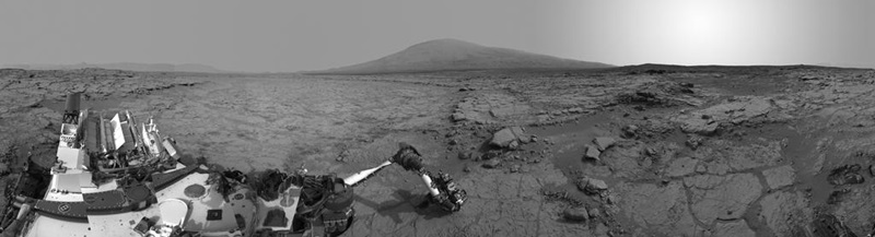 Heading for Mount Sharp