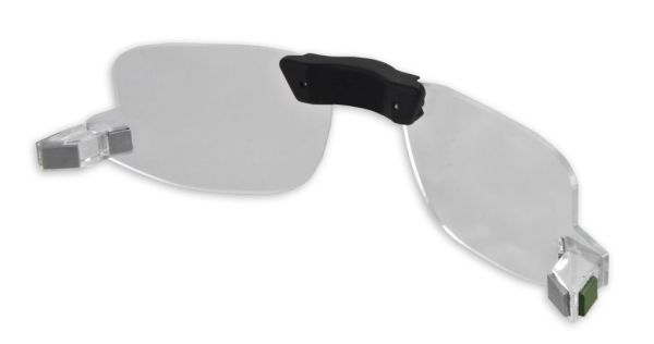 In the frame: true eyeglass styling: 