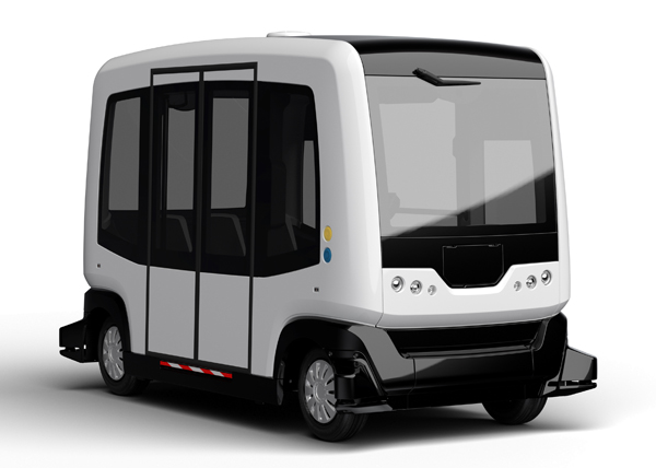 Future vision: EZ 10 shuttle vehicle © EasyMile.