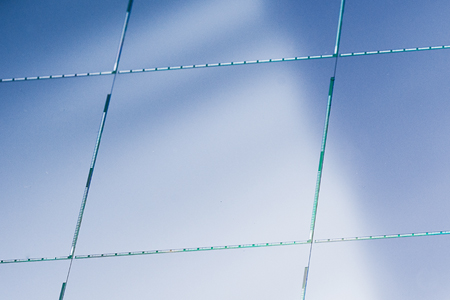 Detail of the diced backside of Imec's new imager wafer.