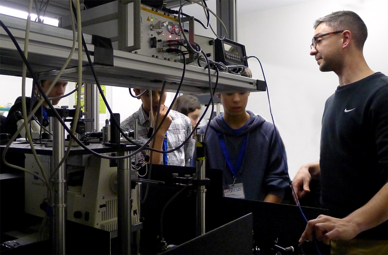 Hands-on outreach at the 