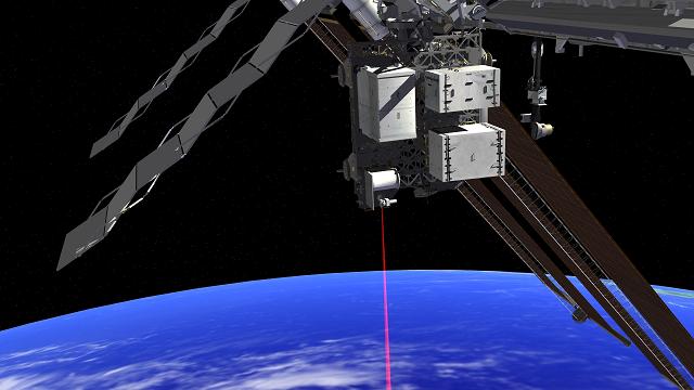 Calling Earth: Artist's impression of Optical Payload for Lasercomm Science.