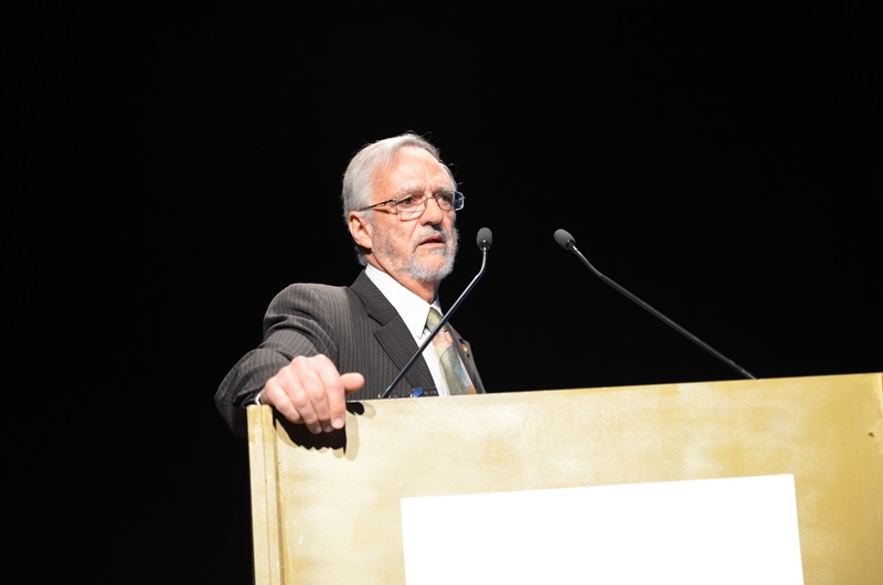 Brian Wilson speaking in Brussels