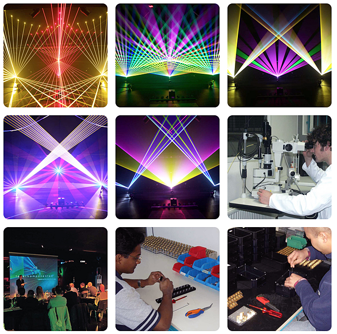 Show and tell: HB-Laser has made a name for itself with its show-laser systems.