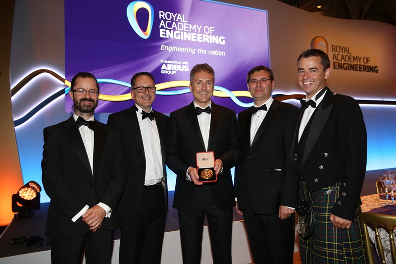 Winners: the Cobalt team at London's Royal Opera House Winners: the Cobalt team at London's Royal Opera House