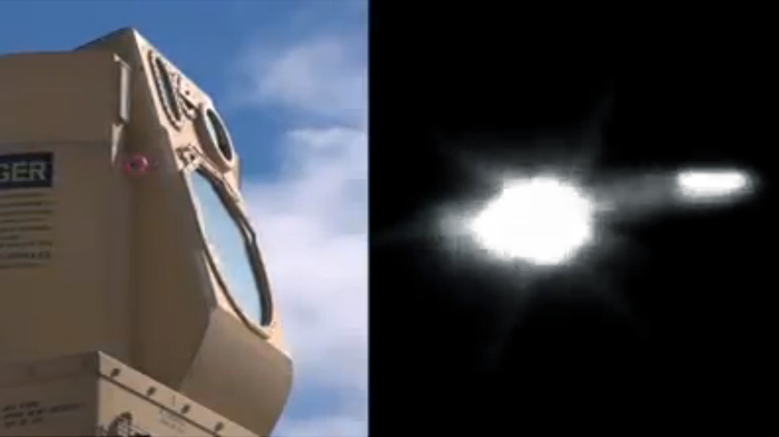 Bang on: flying targets were destroyed under windy and foggy conditions.