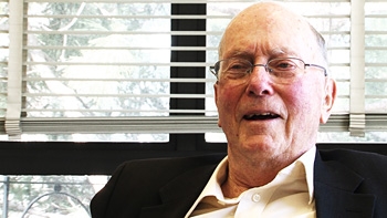 Townes at his Berkeley office