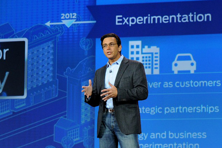 Mark Fields, President and CEO, Ford. 