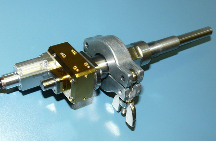 Ready for lift off: Austria's CTR research center’s laser ignition system.