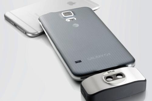 The dongle-style FLIR ONE