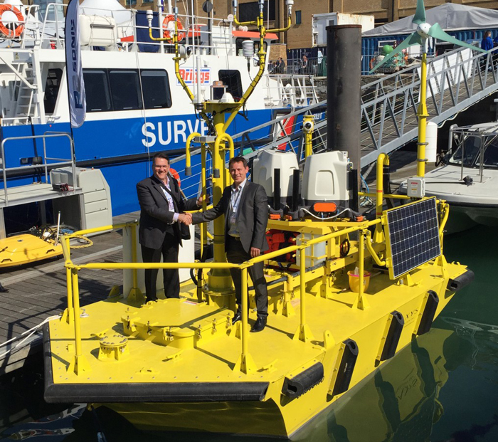 Aye-aye! Terry Tarle of Axys confirms deal with Ian Locker of ZephIR LIdar.