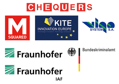 Photonics-based system to detect presence of explosives and other hazards.