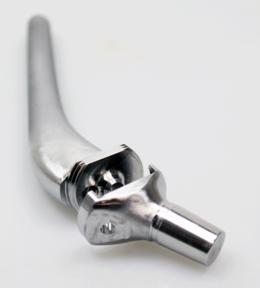 Modular hip implant.