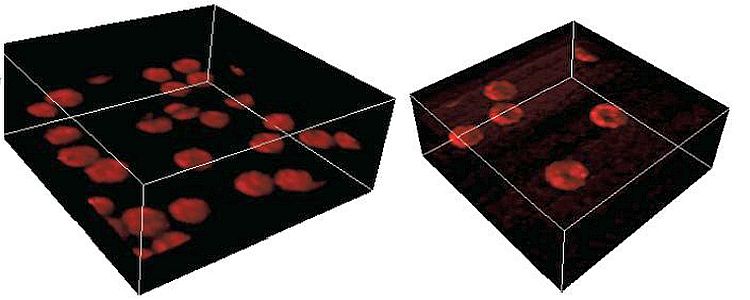 Improved axial resolution through non-linear effects