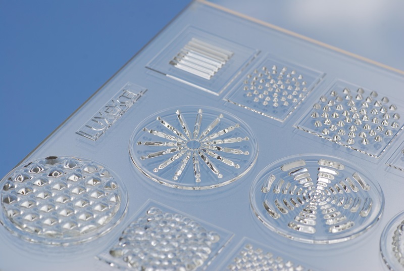LUXeXceL 3D-printed optics
