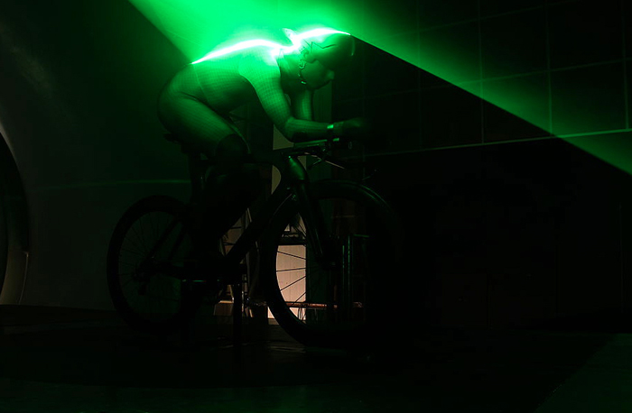 Hot pursuit: aerodynamic. 