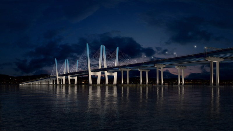 New NY Bridge: illuminated by Philips