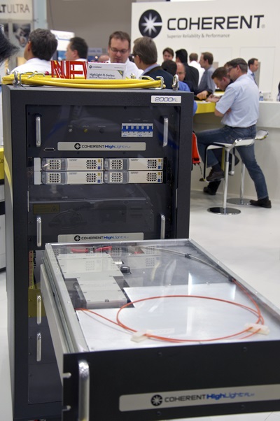 Launched at LASER 2015: Coherent's 'Highlight' platform.