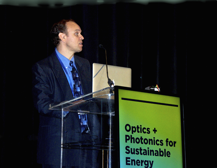 Dr Wyatt Metzger, of the US National Renewable Energy Lab. 