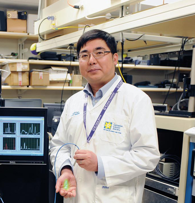 Professor Haishan Zeng. 