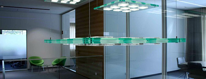 OSRAM and interior design firm Dula jointly developed an OLED ceiling light.