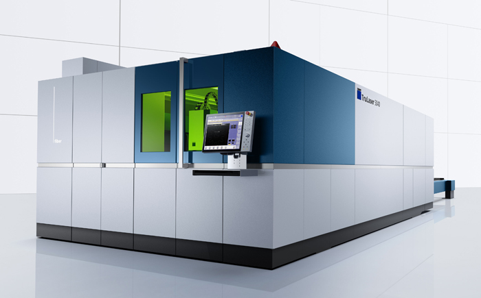 Steel cutter: the TruLaser 5040fiber laser materials processing system.