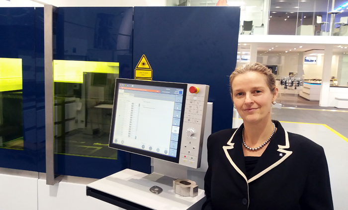 Annette Doyle, Trumpf UK's managing director.