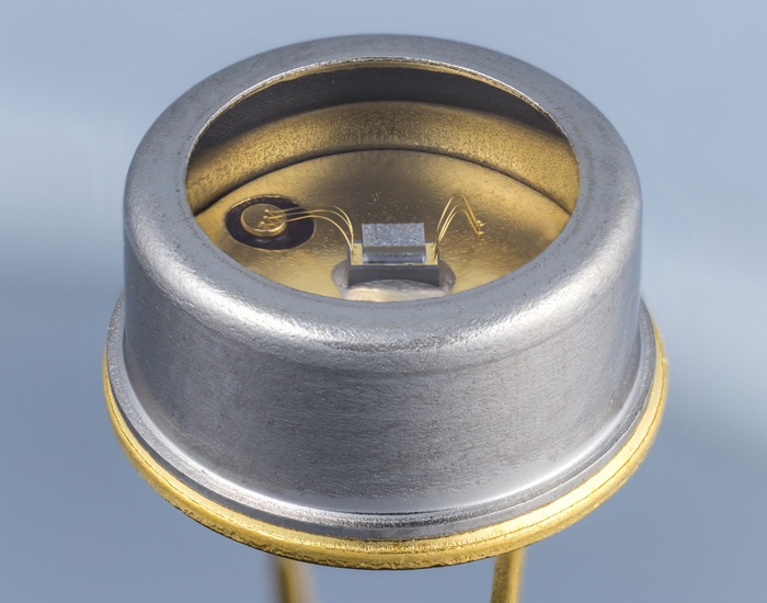 Encapsulated UVC LED for water disinfection.