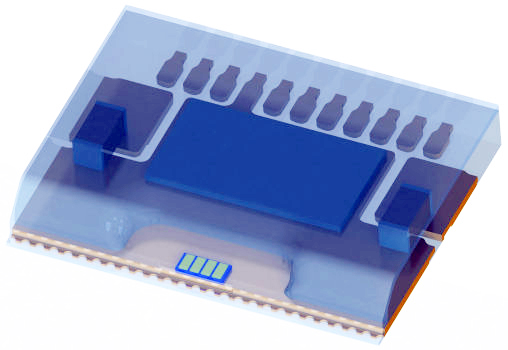 Osram's 4-channel laser: 