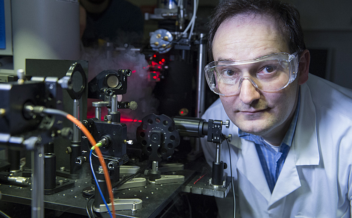 Quantum leap: Tyndall's Dr Emanuele Pelucchi.