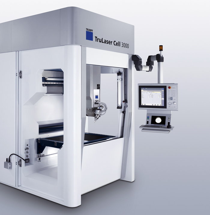 On show at ferment 2016: Trumpf’s TruLaser Cell 3000.