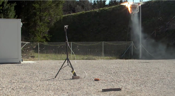 Tests were conducted under a variety of weather conditions including rainstorms.