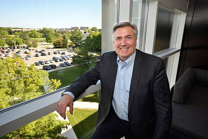 Prof. Christopher Contag, winner of SPIE's Britton Chance Biomedical Optics Award.