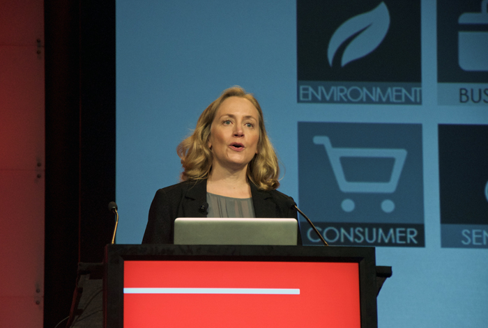 Rebecca Taylor, Senior VP at the US National Center for Manufacturing Sciences. 