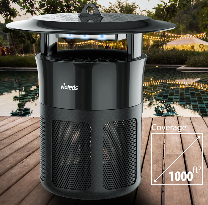 Mosquito trap: a violeds system from Seoul Viosys based on UV LEDs.