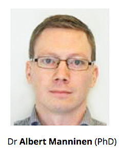 VTT researcher Albert Manninen.