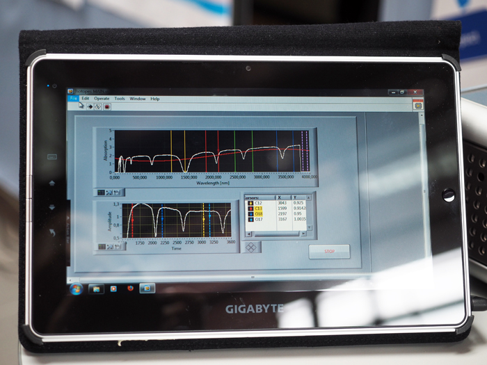 Diagnosis of illnesses is painlessly performed by optical analysis of isotopes in breath.