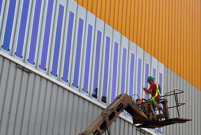Sunny outlook: building-integrated solar cells