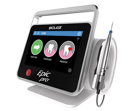 Biolase’s Epic Pro laser diode-based dental system.